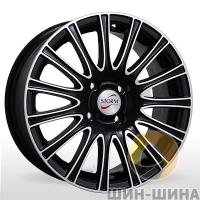 Диски BK 174 BP (Black Polished) Storm